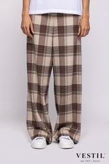 NIU Pantalone Donna 210T75_ BEIGE BORDEAUX NIU 