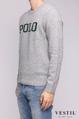 POLO RALPH LAUREN, uomo, maglia, grigio