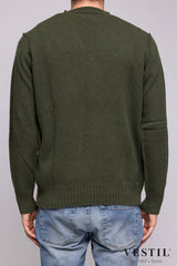 PRESIDENT'S Maglia Uomo 542CB03 WOOLBLENDPATCHLODEN PRESIDENT'S 
