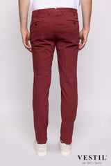 PT01 - PANTALONE super slim - tasca america