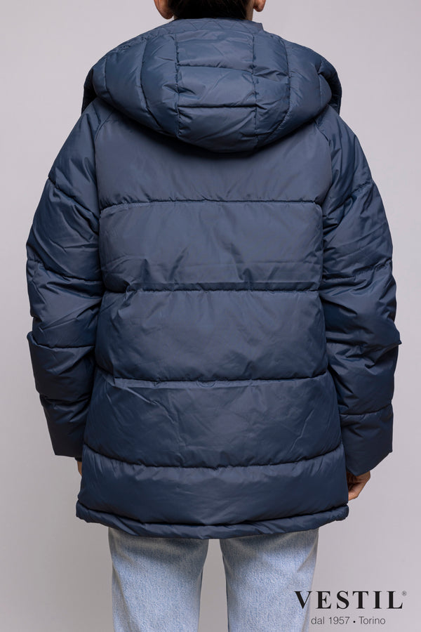 Puffer jacket - imbottito - zip alta