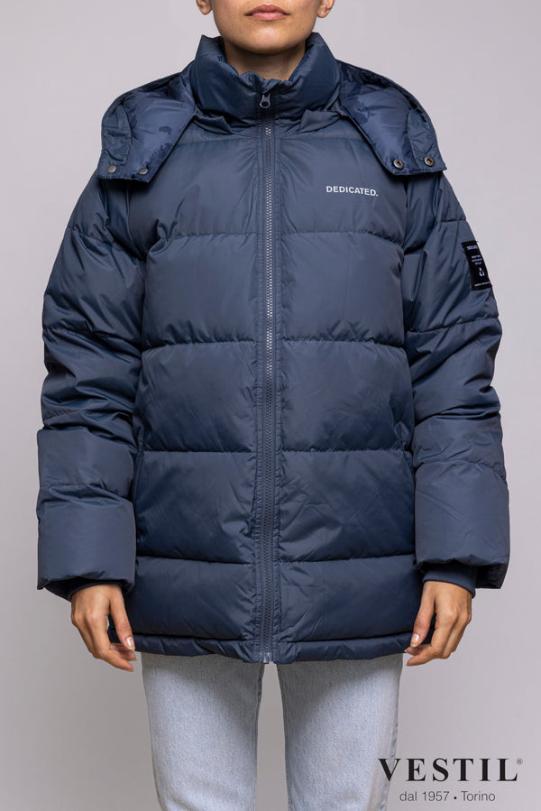 Puffer jacket - imbottito - zip alta