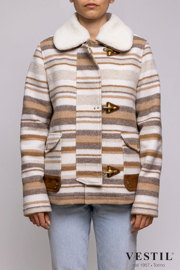 FAY striped jacket, 3 hooks, woman