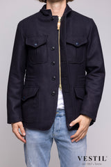 M Ceccarelli Giaccone Uomo 7028 QRNAVY M Ceccarelli 