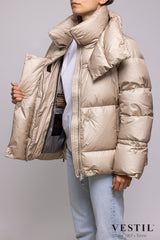 Moorer Giubbotto Donna MADEIRA TCNBEIGE Moorer 
