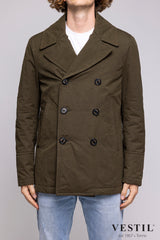 MEN'S SEALUP JACKET, AMALFI PEACOAT, WOOD