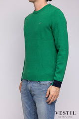 SUN 68, maglia, verde, uomo