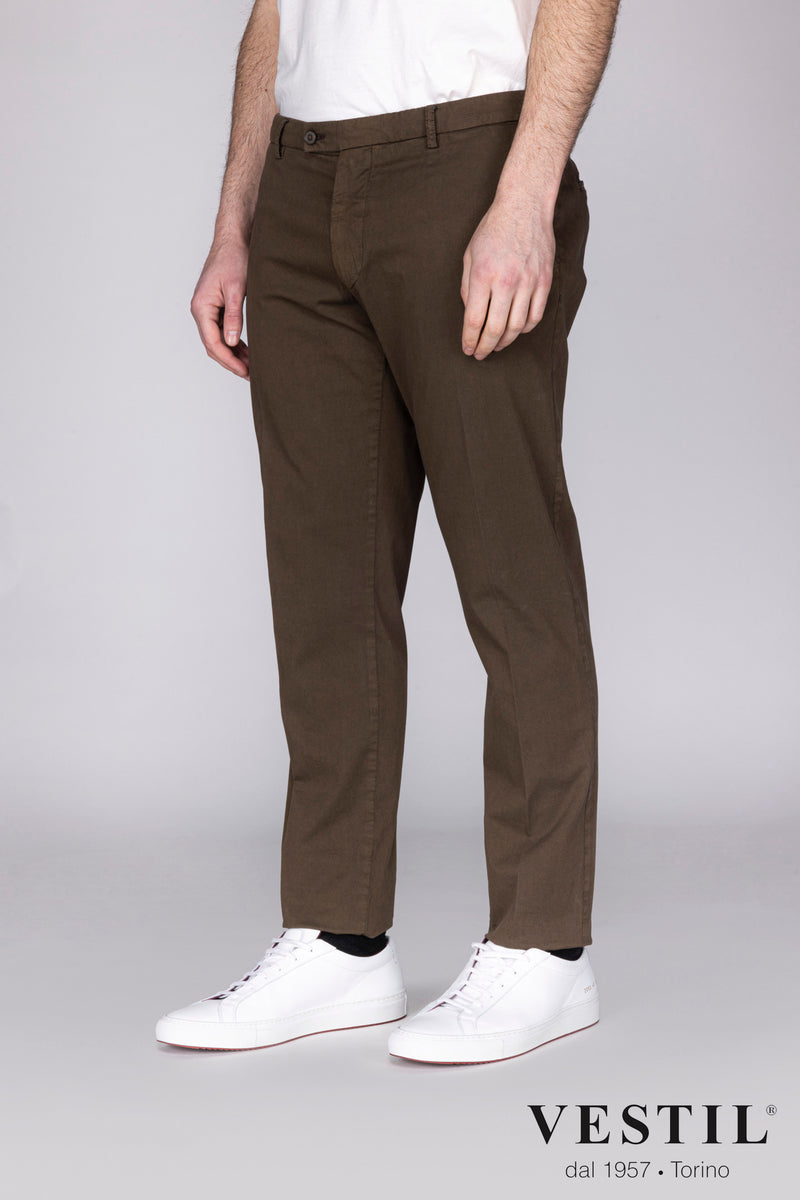 Berwich brown men's trousers