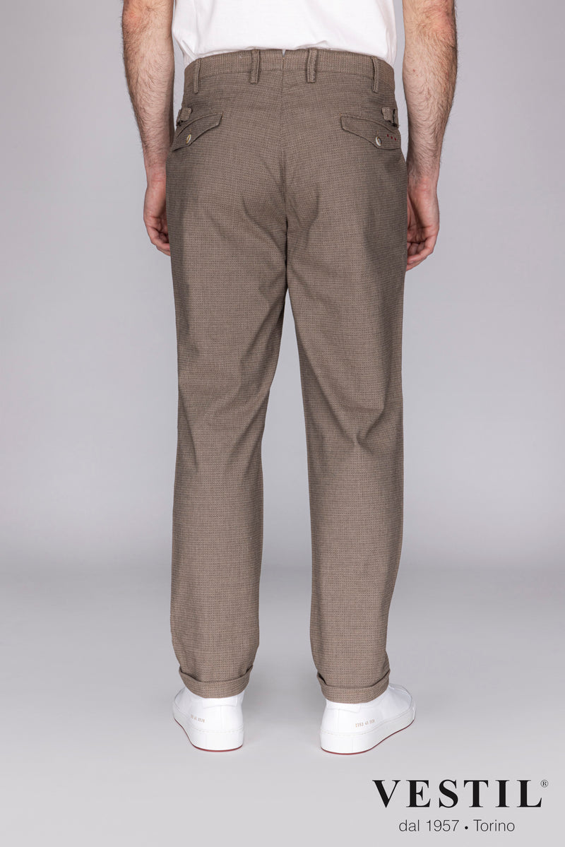 PT01 light brown men's trousers