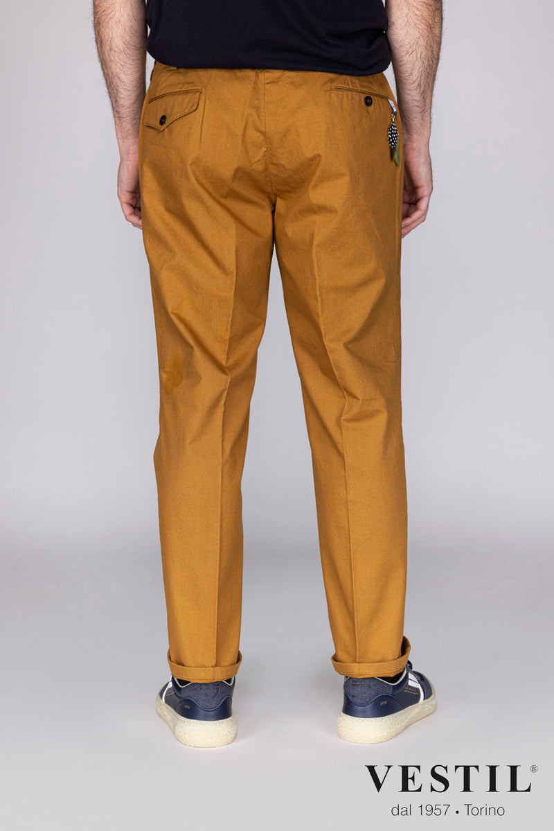 PT01 mustard men's trousers