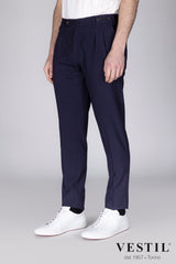 PT01 dark blue men's trousers