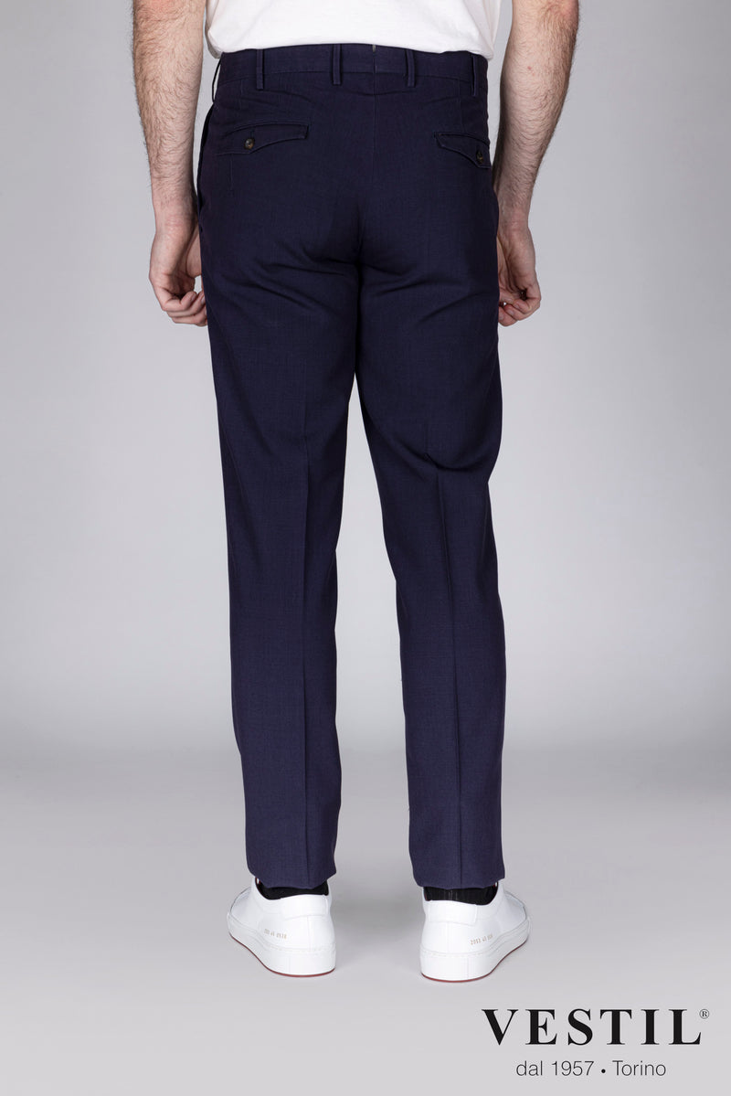 PT01 dark blue men's trousers