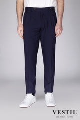 PT01 dark blue men's trousers