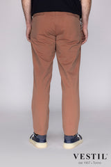 PT01 brick red men's trousers 0000082378