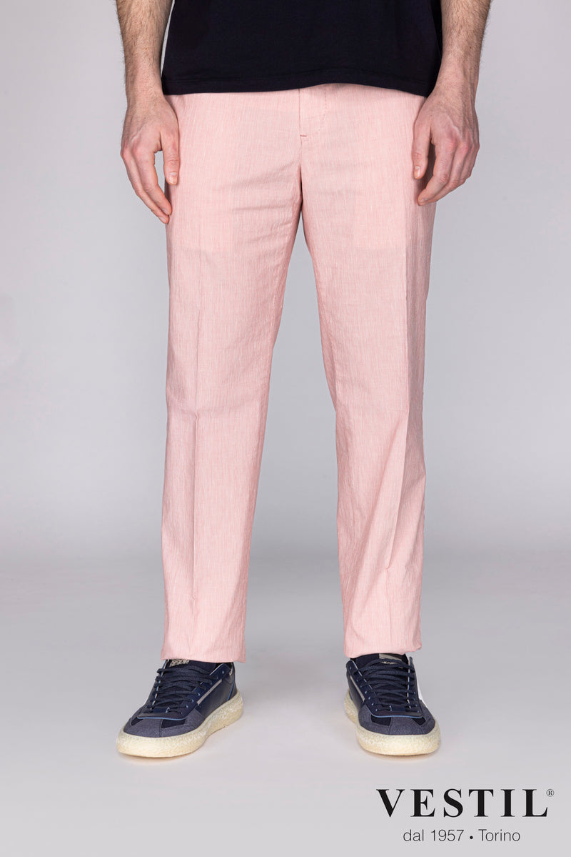 PT01 light pink men's trousers 0000082380