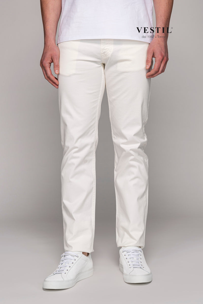 PT01 MEN'S MILK WHITE TROUSERS