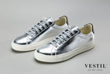 Vestil, sports shoe, silver, women.