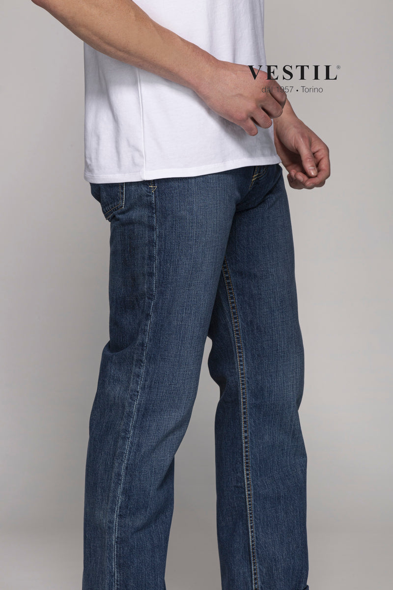 RALPH LAUREN, Men's light blue jeans