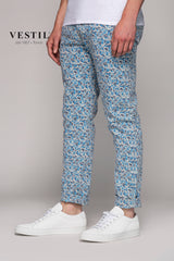 VESTIL Pantalone Uomo 0000051089 PT05BIANCO E BLU VESTIL 