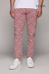 VESTIL Pantalone Uomo 0000051089 PT05BIANCO E ROSSO VESTIL 