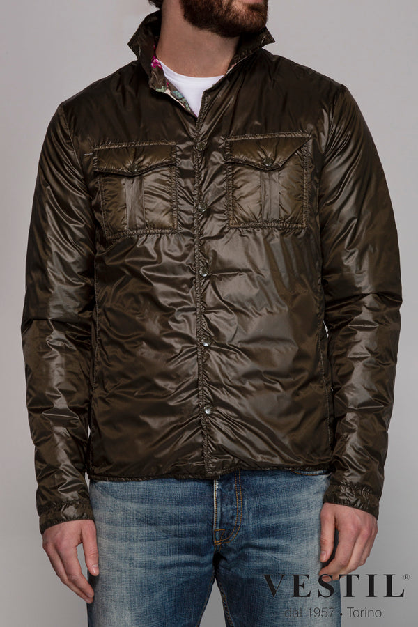 MONCLER, Men's military green jacket