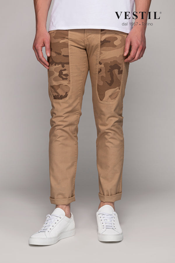 JECKERSON, Men's beige trousers