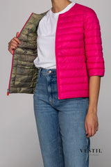 SAVE THE DUCK, women's fuchsia jacket