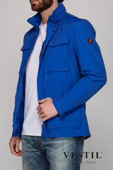 SAVE THE DUCK, men's blue jacket