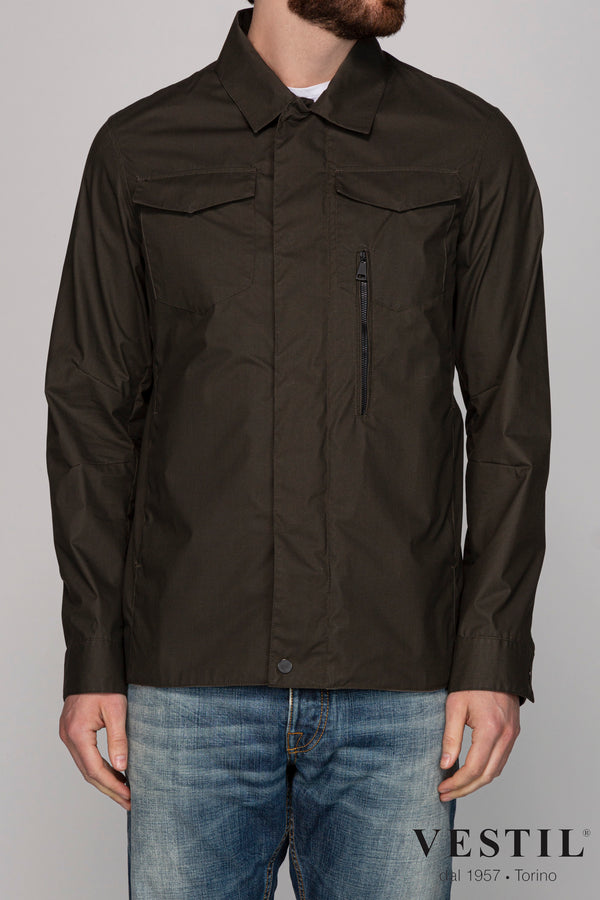 ESEMPLARE, men's military green jacket