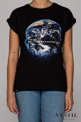 VESTIL T-shirt Donna 0000076507 DEDICATEDNERO VESTIL 