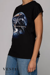 VESTIL T-shirt Donna 0000076507 DEDICATEDNERO VESTIL 