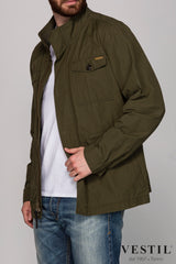 WOOLRICH, men's military green jacket