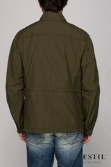 WOOLRICH, men's military green jacket