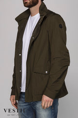 MONCLER, green jacket for men