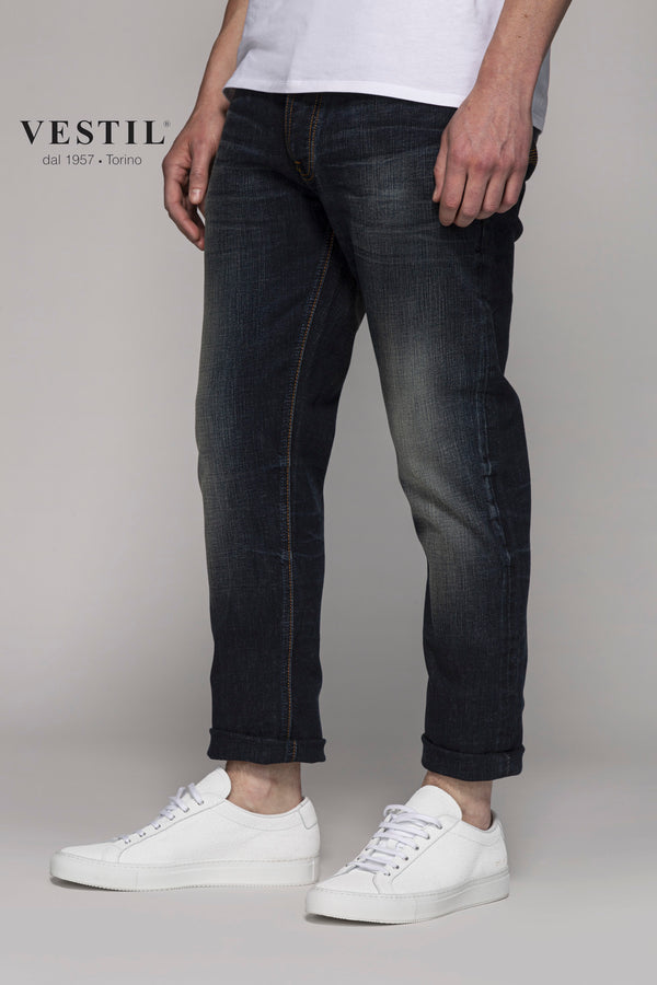 NUDIE JEANS, jeans, blu, uomo