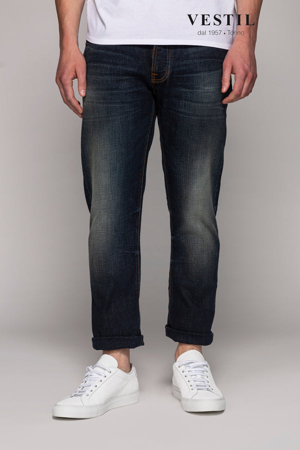 NUDIE JEANS, jeans, blue, man