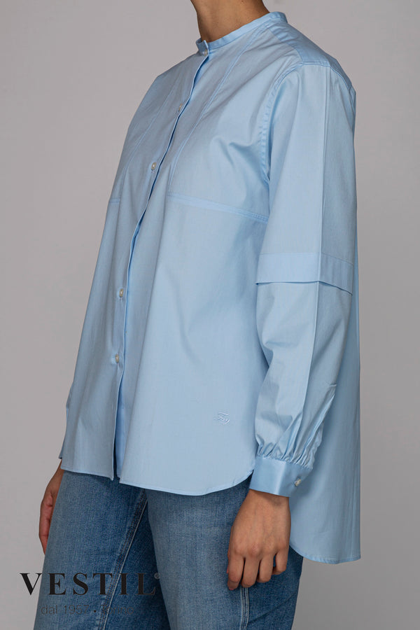 FAY, camicia, azzurro, donna