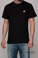 DEDICATED, black men's t-shirt