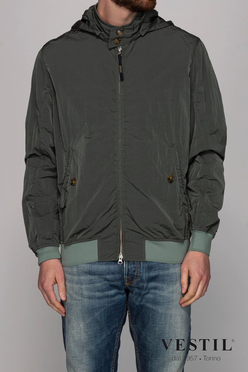 BARRACUTA, green jacket for men