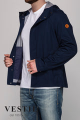 SAVE THE DUCK, men's blue jacket