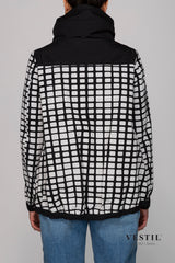 VESTIL Giubbotto Donna 0000088797 HERNO LAMINARBIANCO E NERO VESTIL 