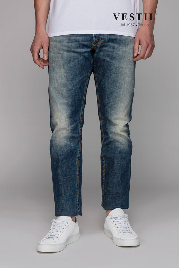 CARE LABEL, jeans azzurro uomo