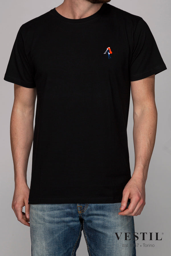 DEDICATED, black men's t-shirt