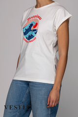 VESTIL T-shirt Donna 0000093921 DEDICATEDBIANCO VESTIL 