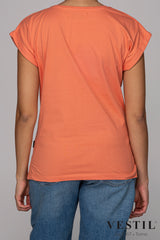 VESTIL T-shirt Donna 0000093921 DEDICATEDCORALLO VESTIL 