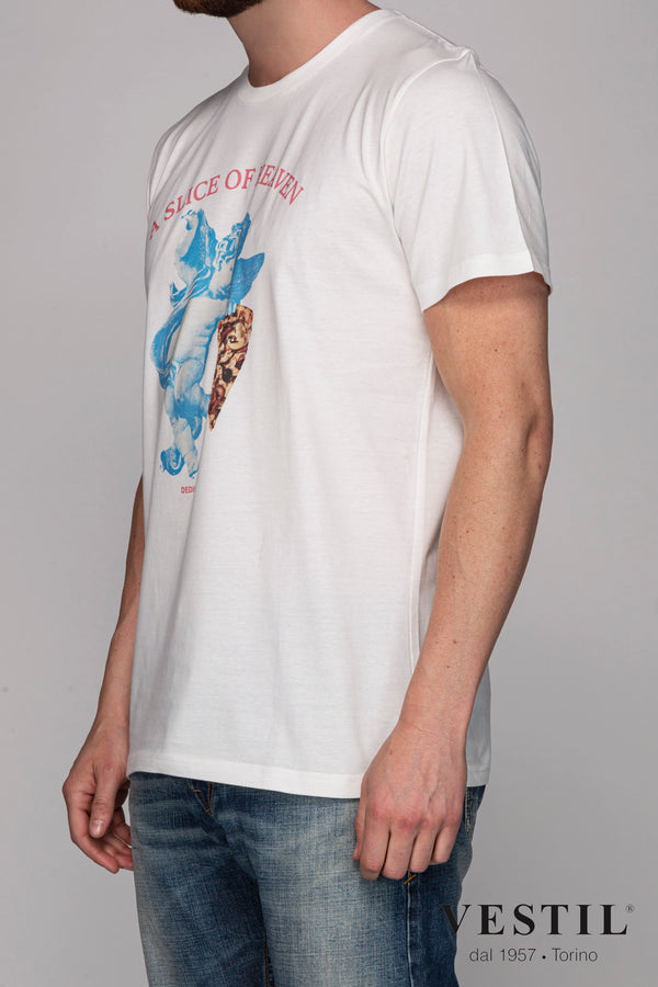 DEDICATED, T-shirt bianco uomo