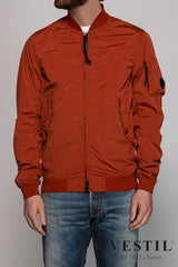 CP COMPANY, men's orange jacket