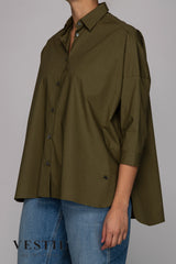 FAY, camicia verde militare donna