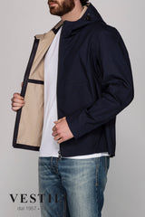 ESEMPLARE, men's blue jacket