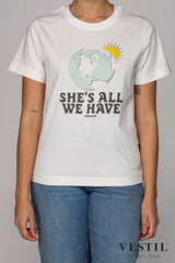 VESTIL T-shirt Donna 0000097759 DEDICATEDBIANCO VESTIL 